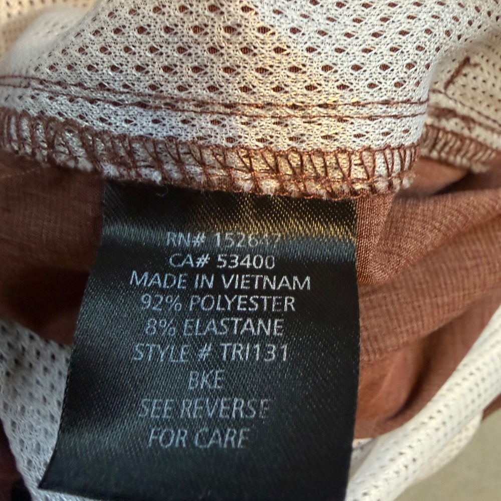 BKE Hybrid Standard Fit Shorts Mens 38 Rust Brown Heathered Quick Dry stretch - Picture 5 of 5